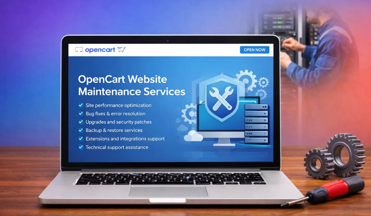Get Reliable OpenCart Maintenance Services to Keep Your Site Running at its Best