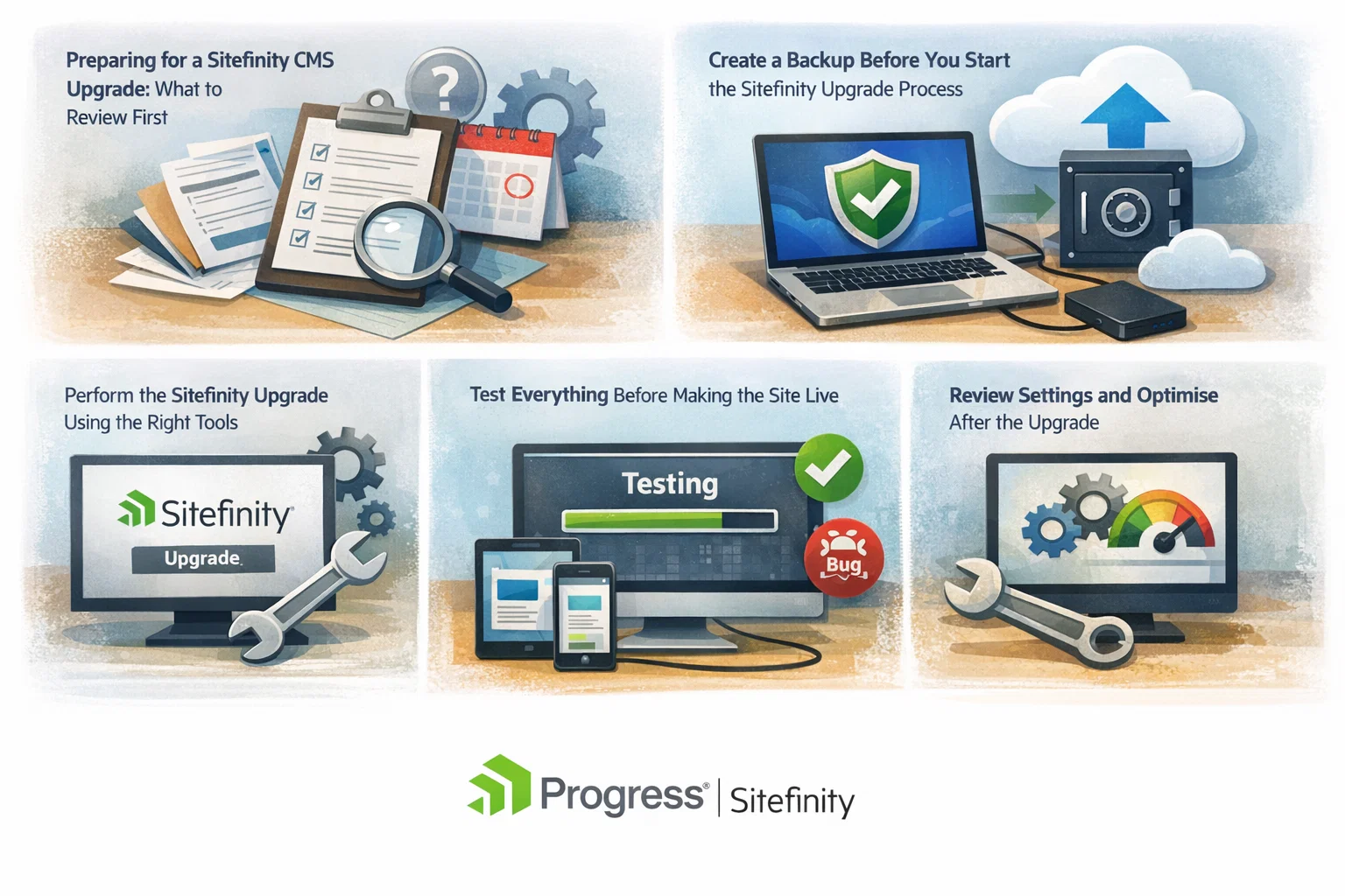 Sitefinity CMS Upgrade Best Practices- How to Prepare and Upgrade with Confidence