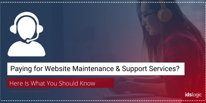 Paying for Website Maintenance & Support Services_