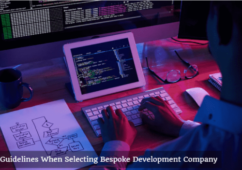 Guidelines When Selecting Bespoke Development Company