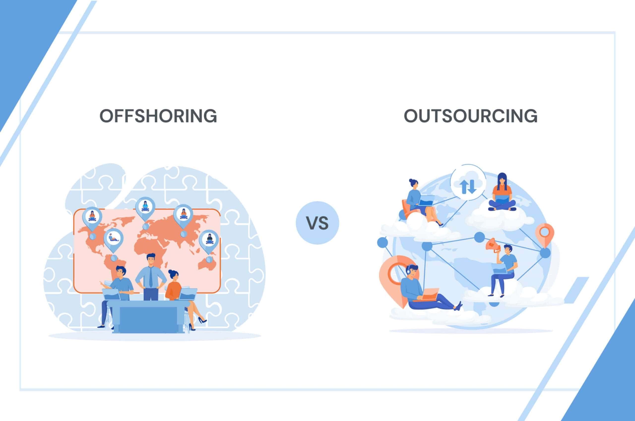 Offshoring vs Outsourcing scaled
