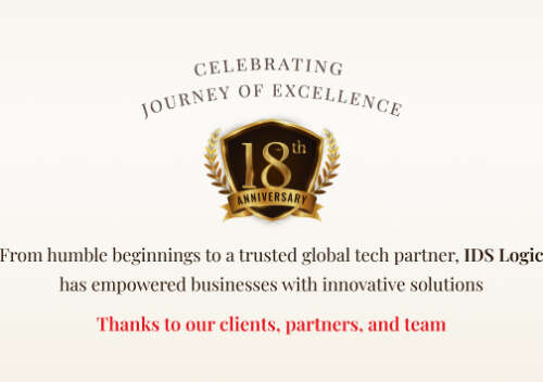 IDS Logic Marks 18 Years in IT Industry