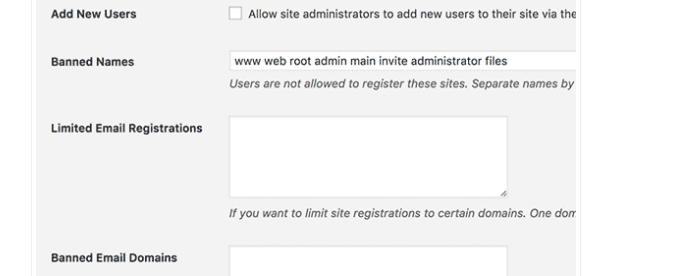 How to Open WordPress Multisite Network for User Registrations