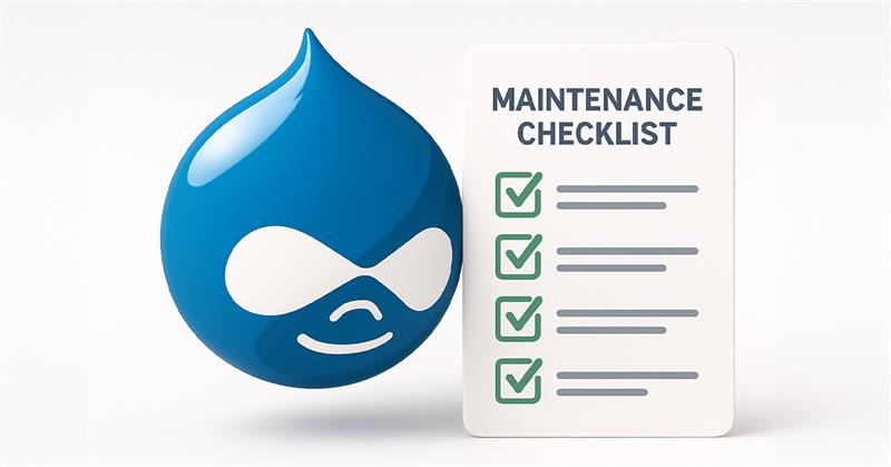Drupal Website Maintenance Checklist for Businesses