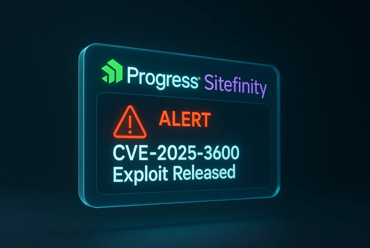 Progress Sitefinity Alert CVE-2025-3600 Exploit Released