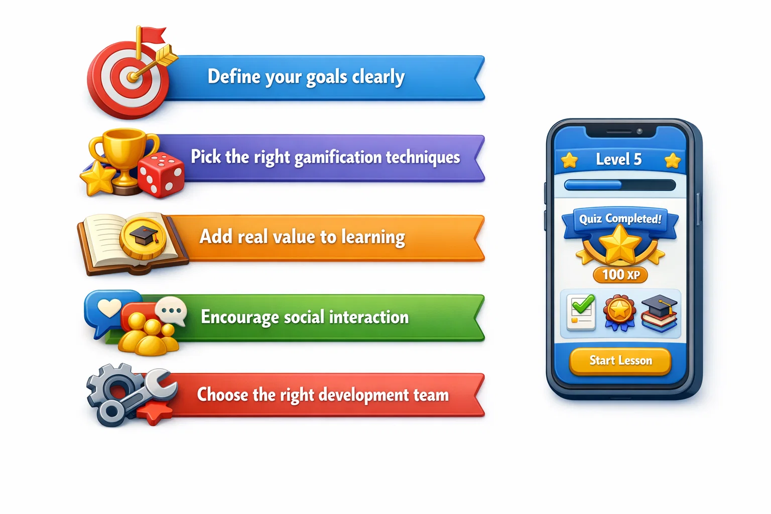 How to Effectively Add Gamification to a Learning App?