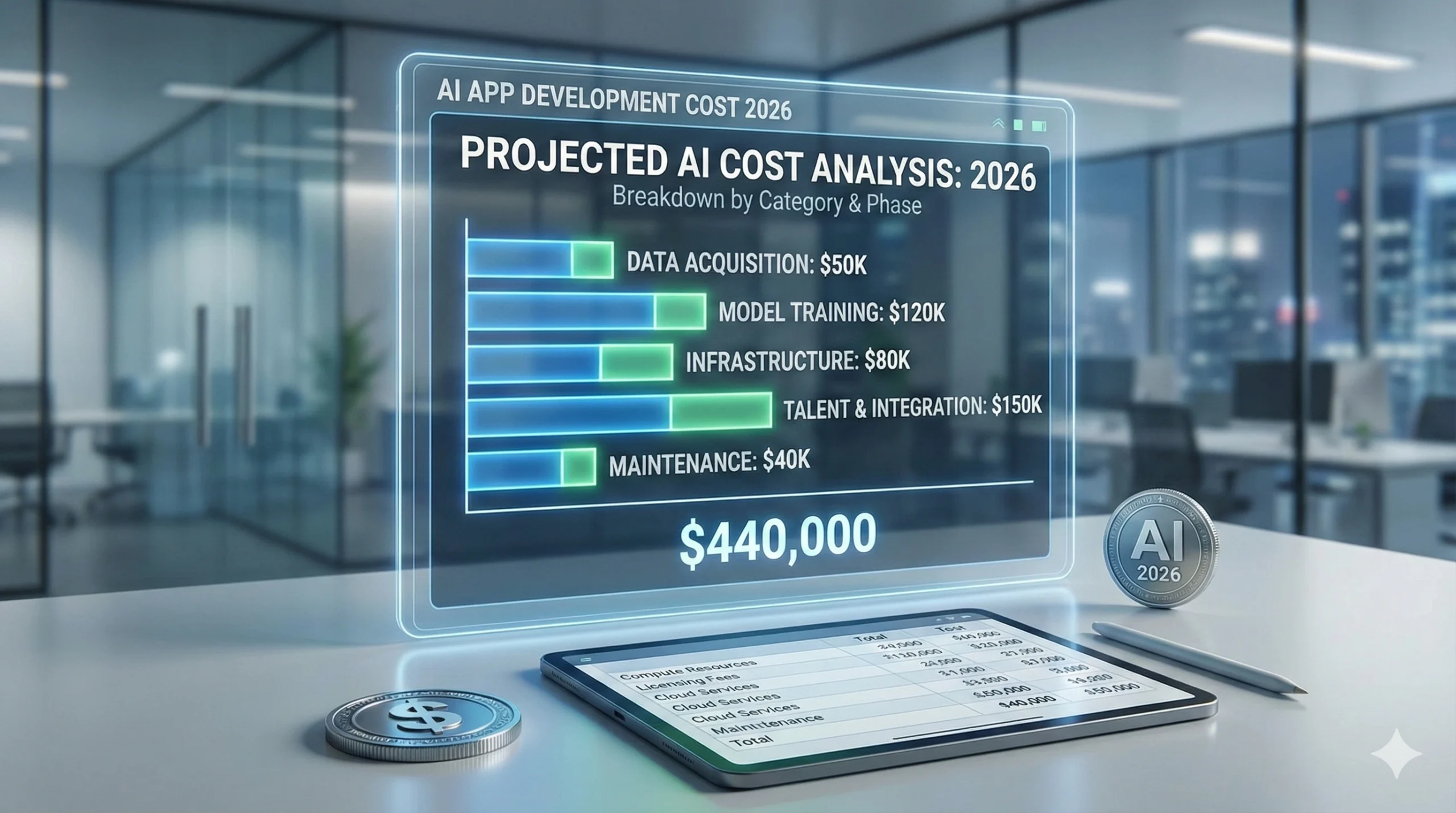 Key Factors That Influence AI App Development cost