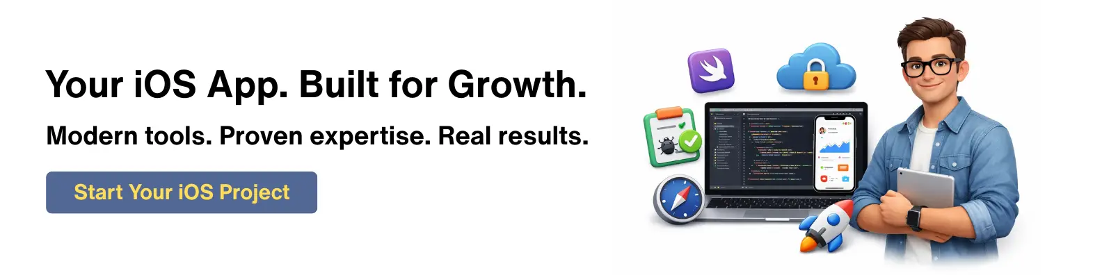 Your iOS App. Built for Growth