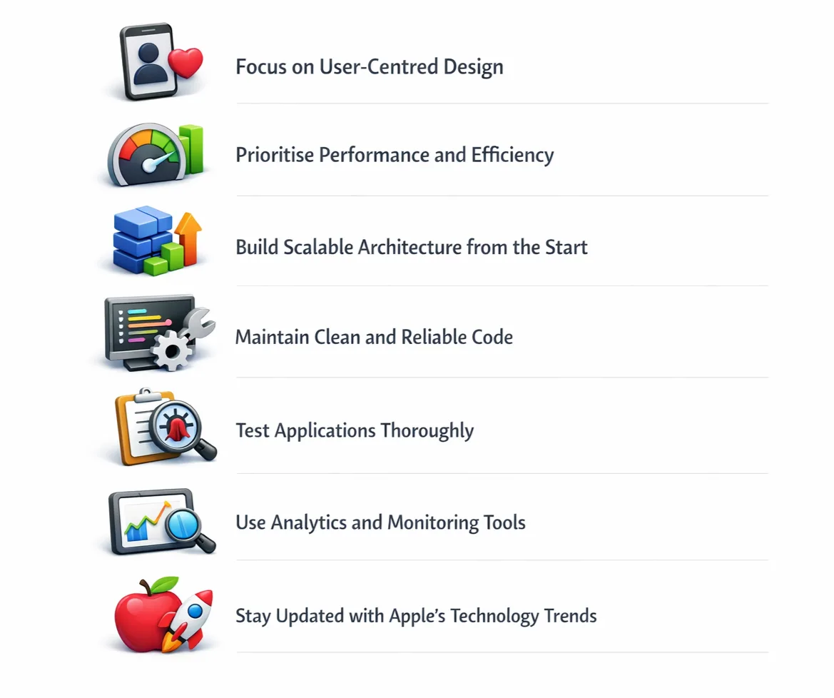 Essential iOS App Development Practices to Follow in 2026