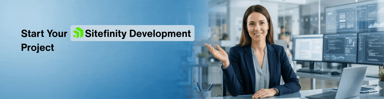 Start Your Sitefinity Development Project