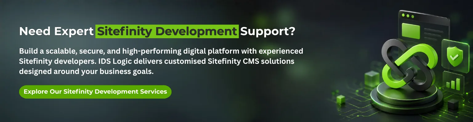 Need Expert Sitefinity Development Support