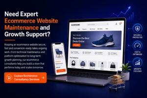 Upgrade Your Ecommerce Website CTA